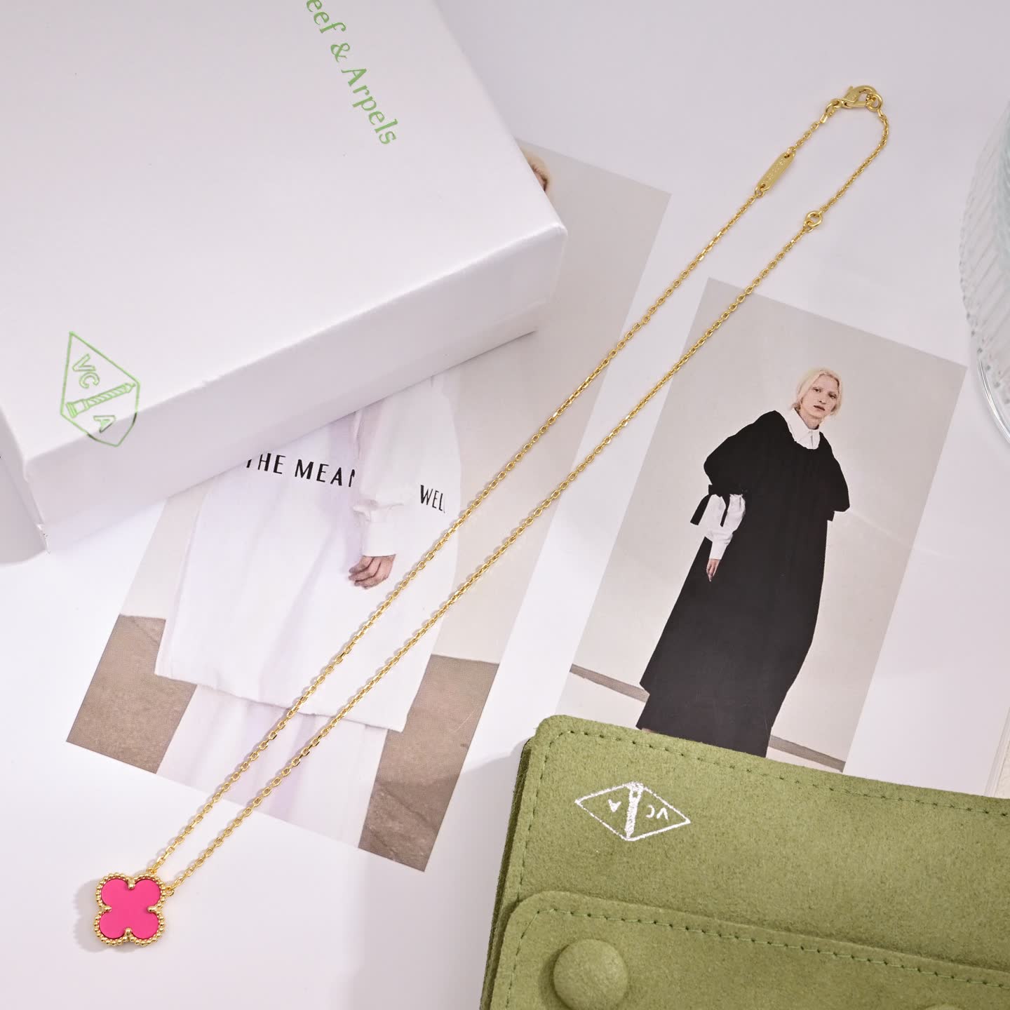 Van Cleef & Arpels Magic Alhambra Clover Necklaces